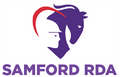 Logo for Samford Riding for the Disabled Association (RDA)