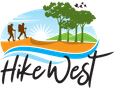 Logo for Hikewest (previously 'Bushwalking WA'/Federation of WA Bushwalkers)