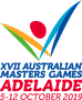 Logo for Australian Masters Games (SA)