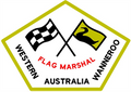 Logo for Wanneroo Flag Marshal Association
